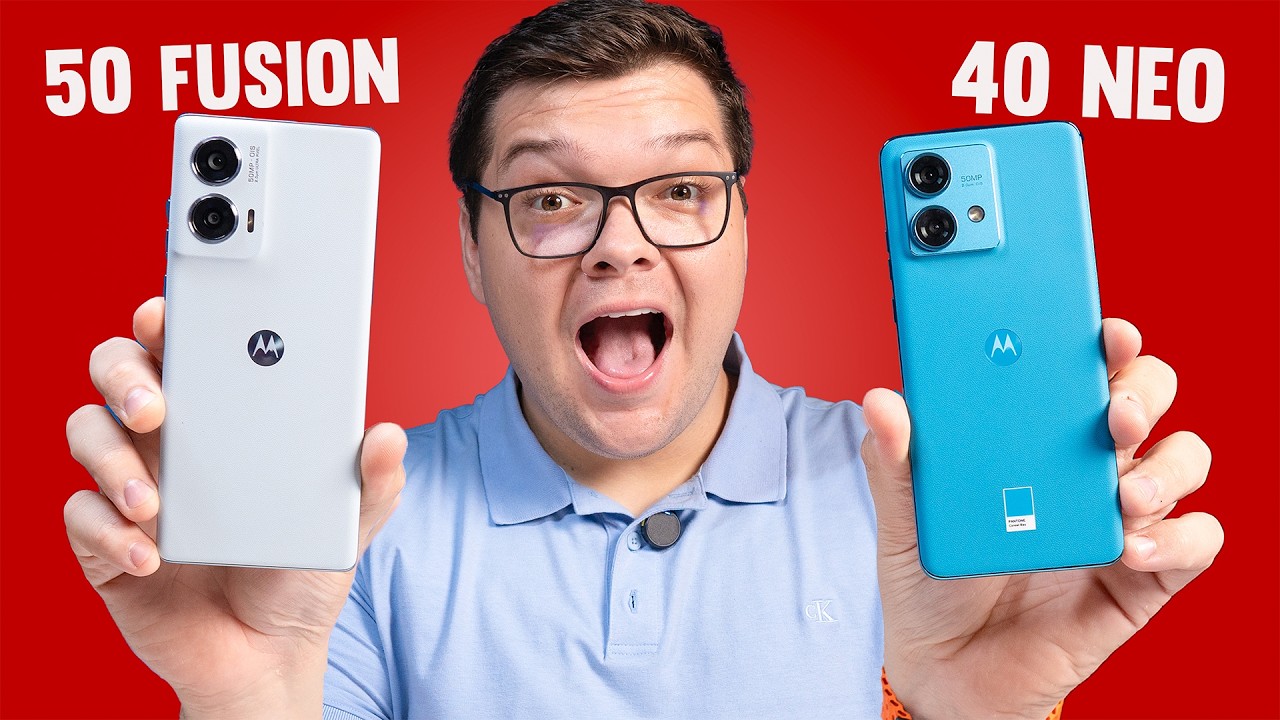 Moto Edge 40 Neo vs Edge 50 Fusion - Comparativo