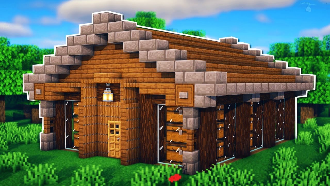 Minecraft Lagerhaus bauen - Lagerhaus bauen in Minecraft 1.21