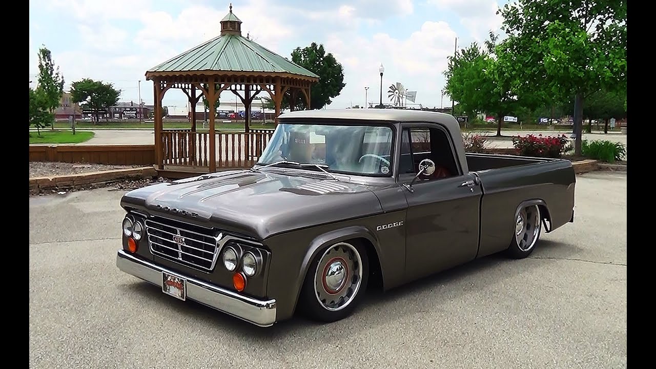 1965 Dodge D100 Sweptline Goodguy's Indy Nationals 2015