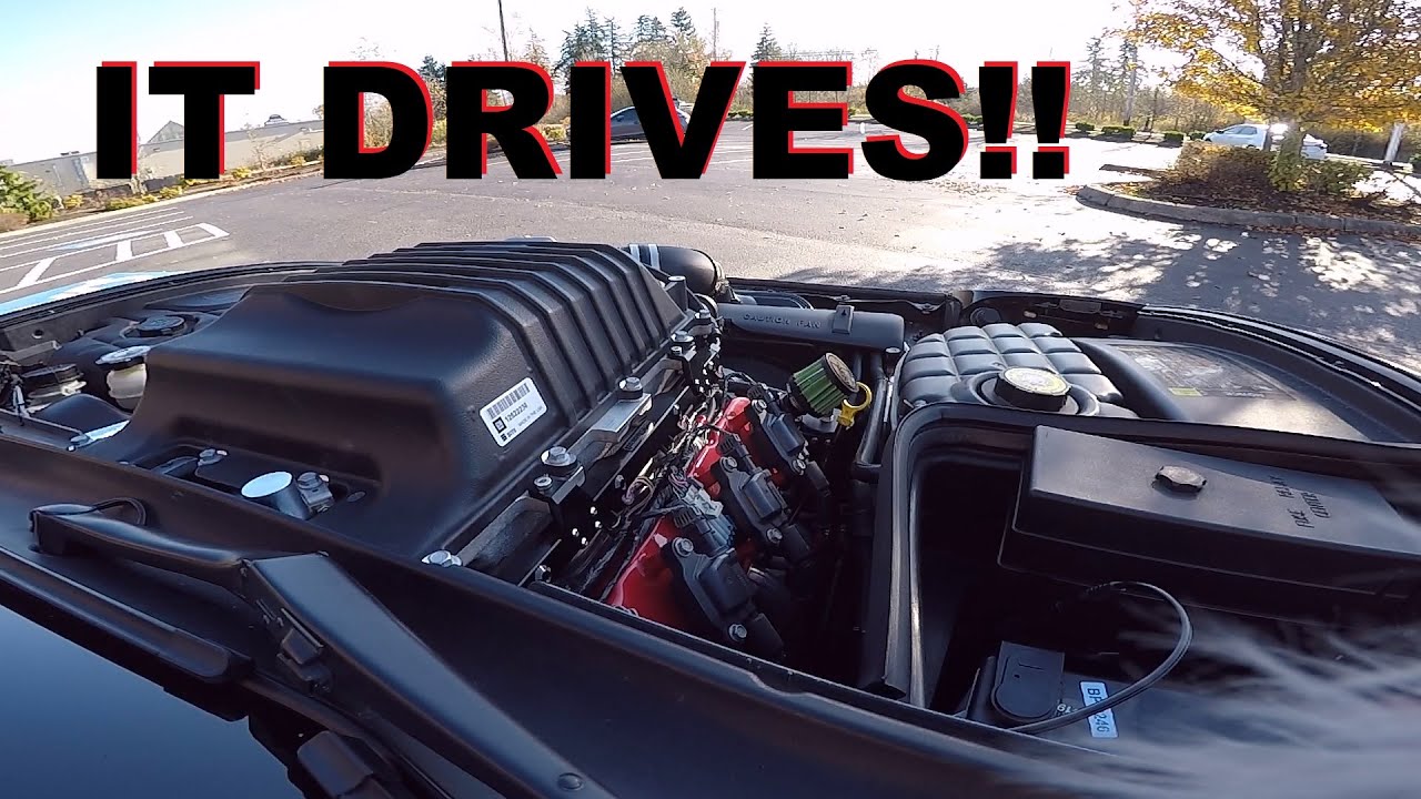 LSA Supercharger Noises C5 Corvette  IT DRIVES!