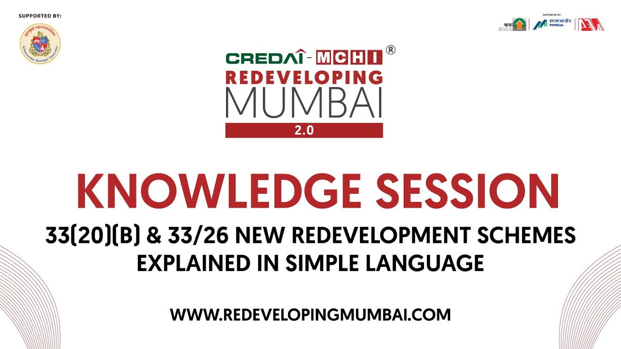 EODR 2.0 | DCR Provisions Impacting Redevelopment: 33(20)(B) & 33/26 Schemes