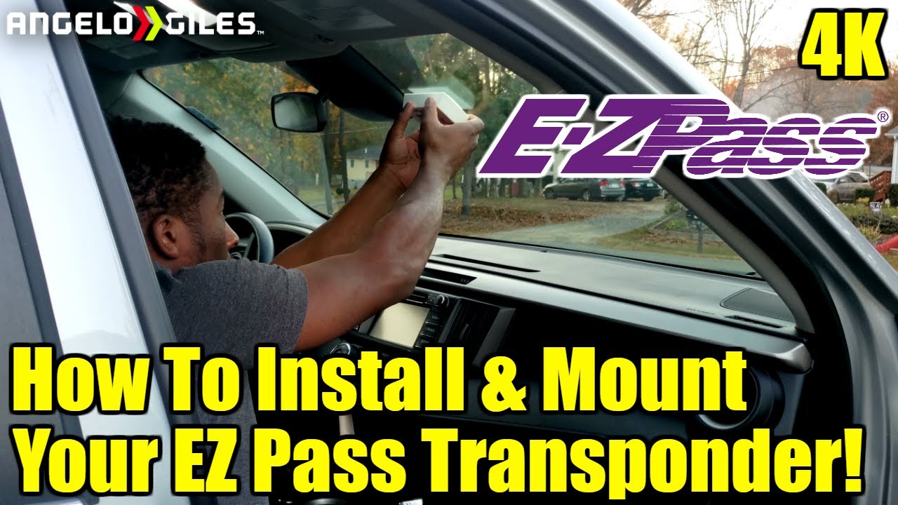 Как установить транспондер EZ Pass