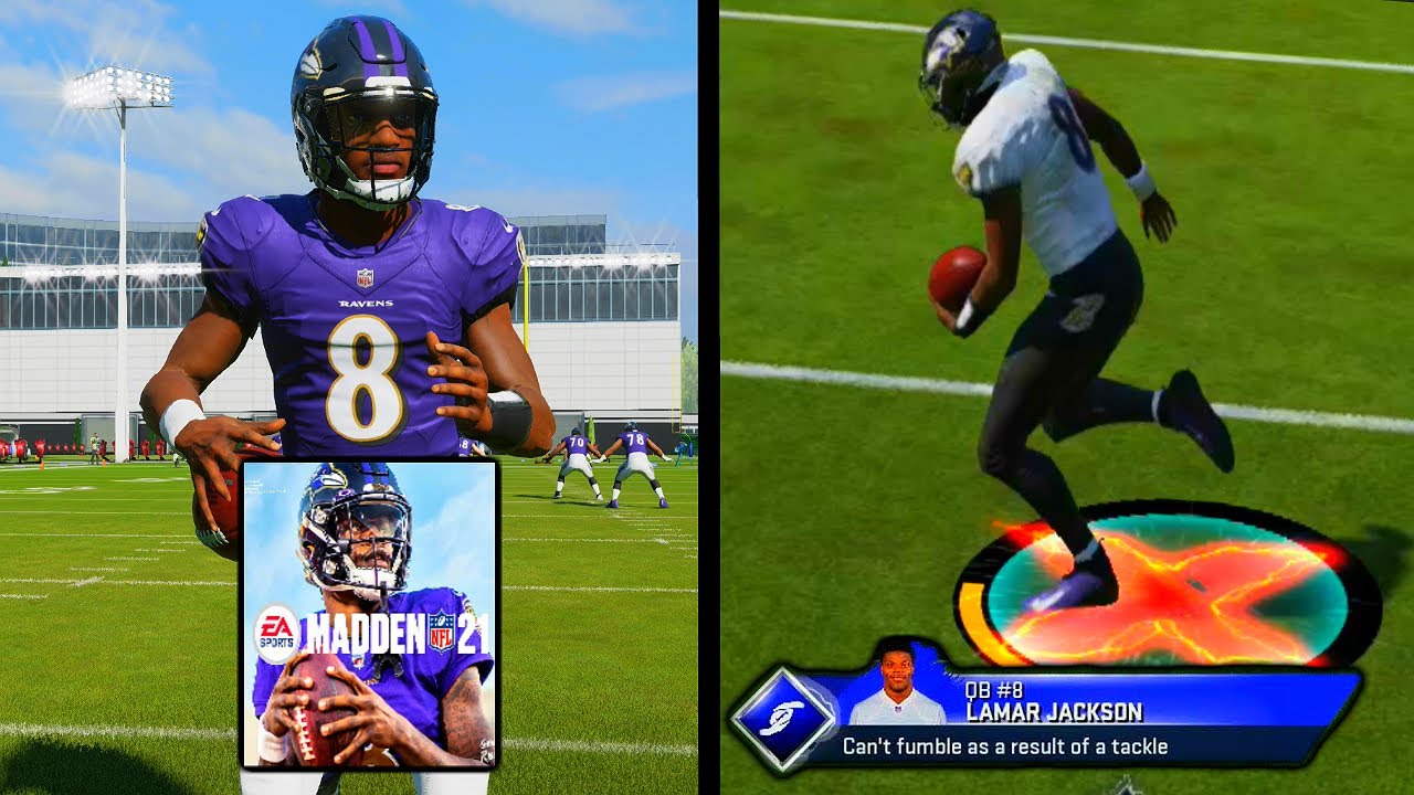 Trying to Win MVP With the Cover Athlete Lamar Jackson in Madden 21!