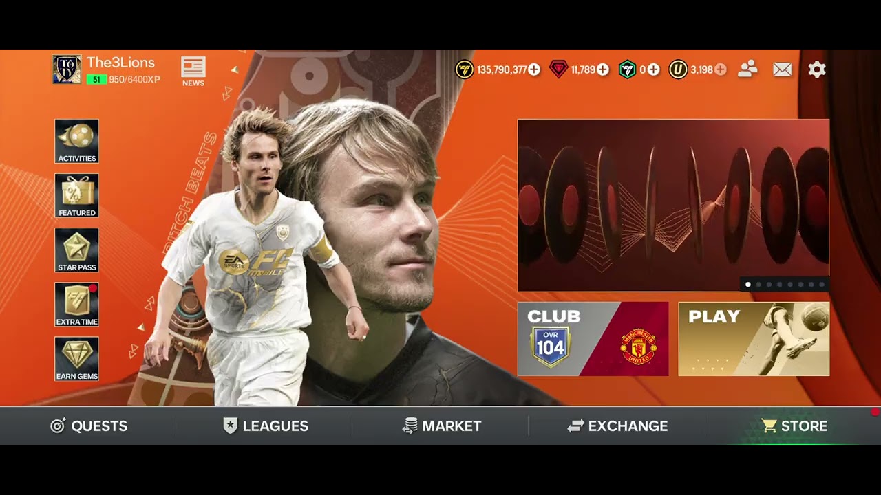 Finally playing FC Mobile (Easter)