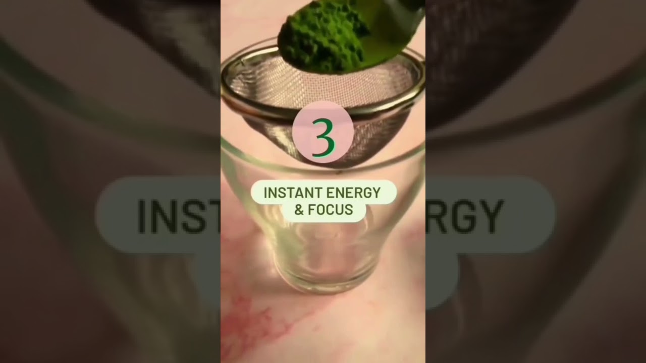 Did you know matcha is a great for more energy