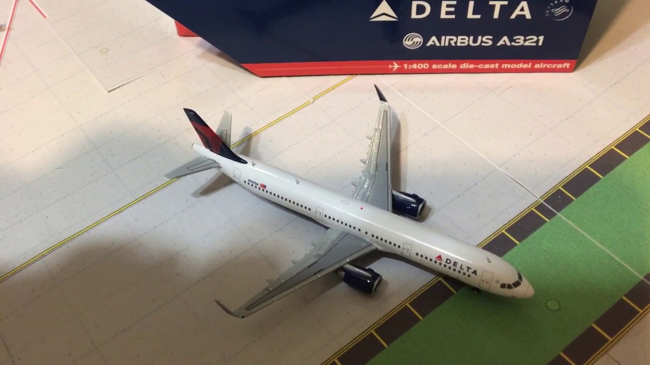 Gemini Jets 1/400 Delta A321 Model Review
