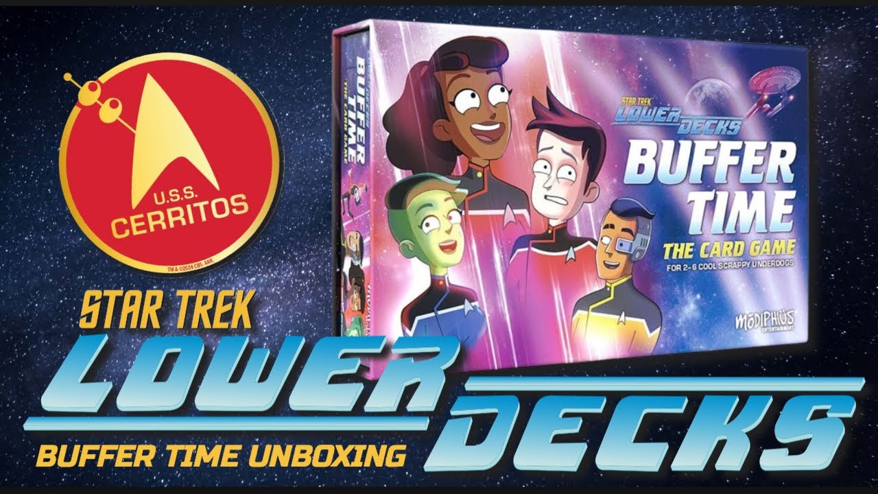 Star Trek Lower Decks - Buffer Time - Карточная игра - Распаковка