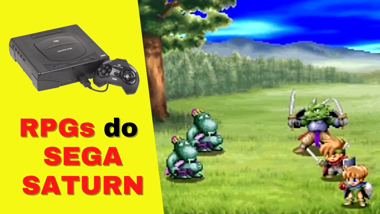 TOP 10 – Ótimos RPGs do SEGA SATURN