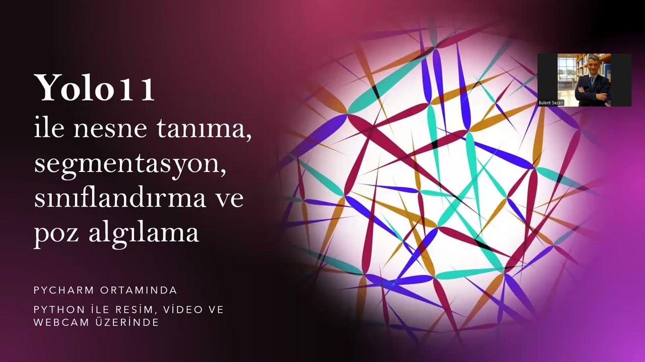 Yolo11 ile nesne tanıma, segmentasyon, sınıflandırma ve poz algılama