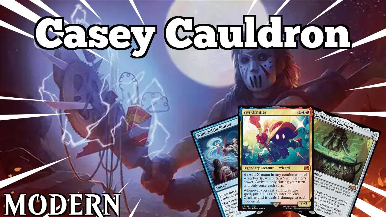 Casey Jones is NUTS in Vivi Cauldron | Casey Cauldron | Modern | MTGO