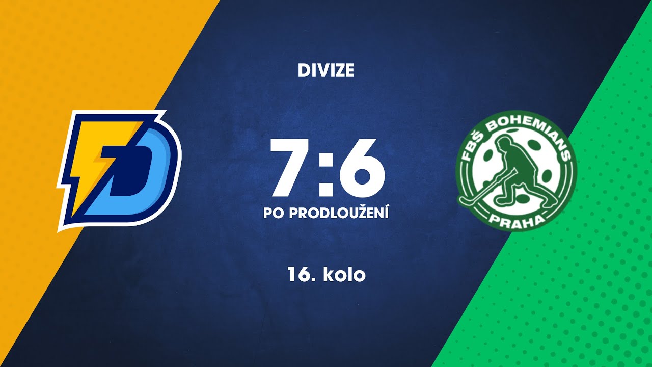 MUŽI A | FD Teplice vs. FbŠ Florbal Bohemians | 7:6p