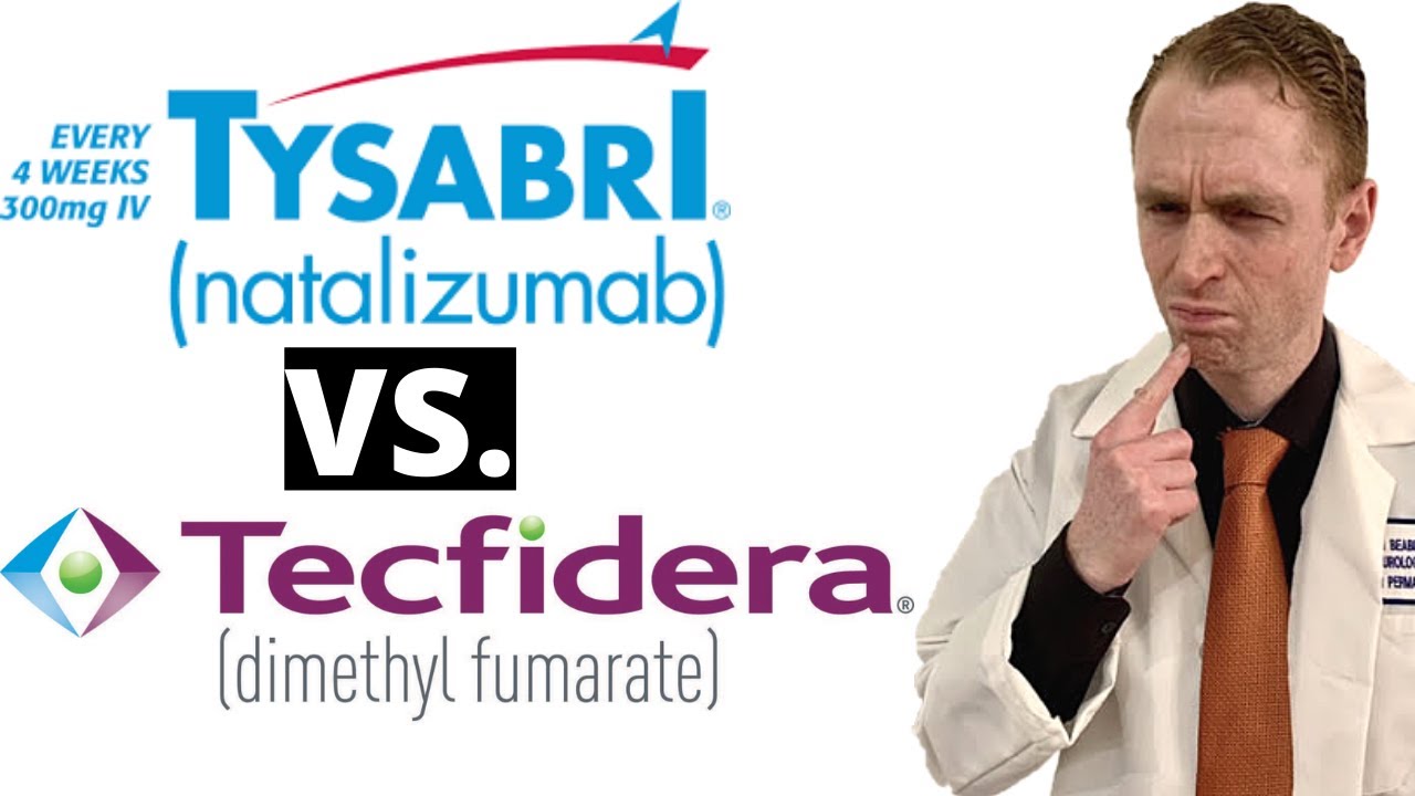 Tysabri vs Tecfidera for Multiple Sclerosis.  Which is Better, and Does Current Disability Matter?