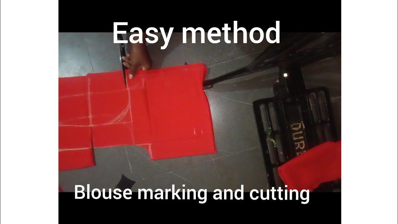 Blouse marking and cutting easy method @PoojaSbjp5762 #subscribe #vlogs #marking #blousecutting 🙏