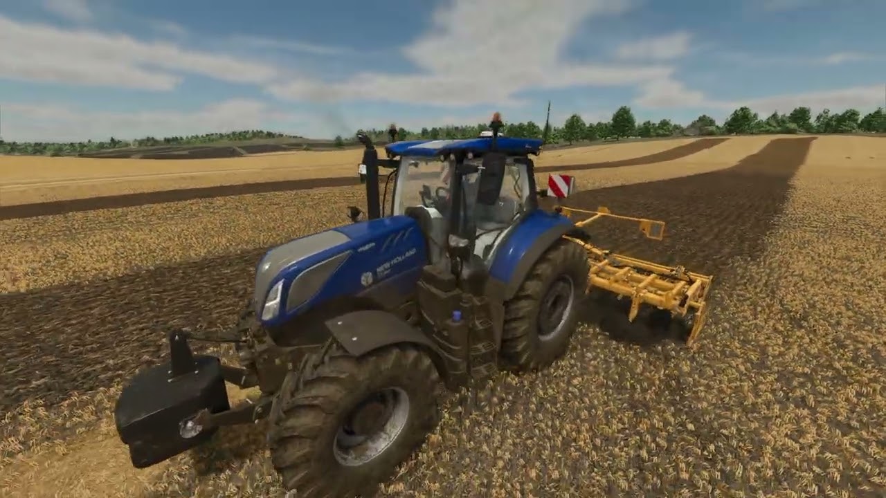 FS25 | New Holland T7.300 & ALPEGO K-Extreme 11-500  Subsoiler | PC Controller Gameplay