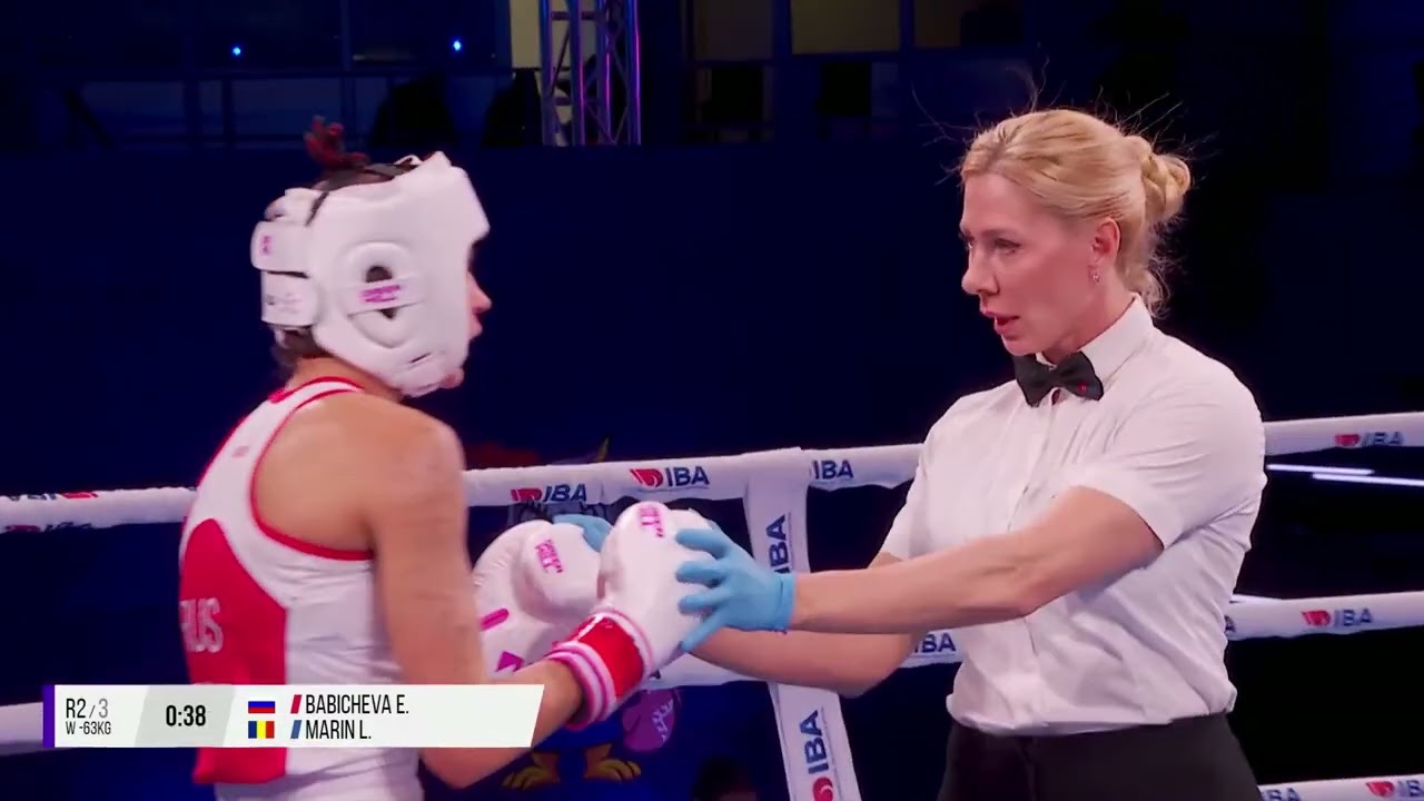 R16 W63kg BABICHEVA ELENA (RUS) vs MARIN LOREDANA ANDREEA (ROU) | IBA WWCHs Ni&scaron; 2025