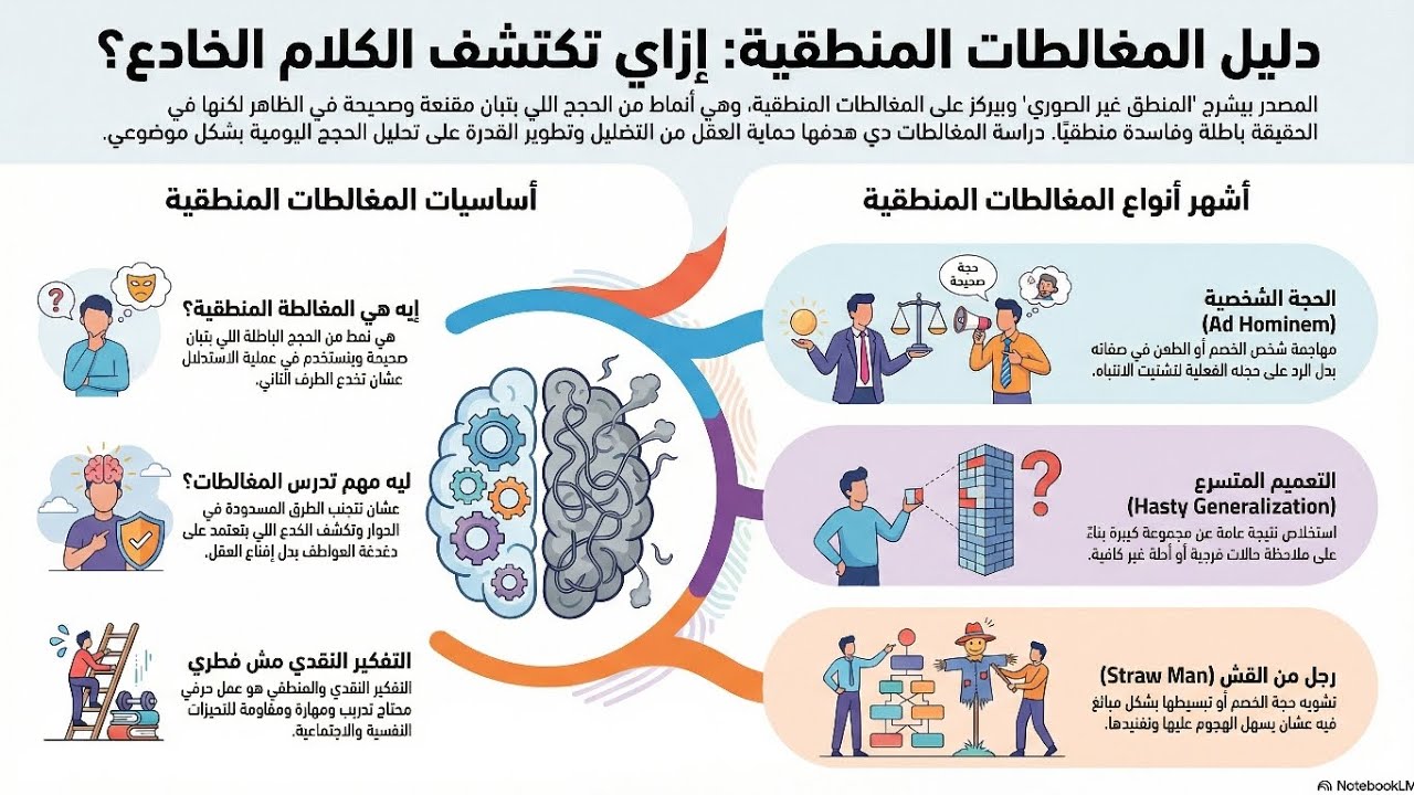 المغالطات المنطقية