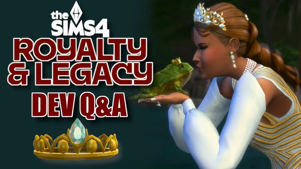 The Sims 4 Royalty and Legacy Nobility Gameplay Dev Q & A overview