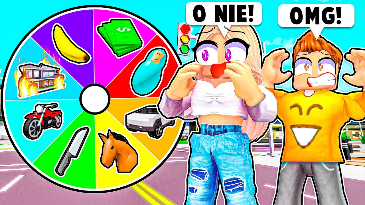 BROOKHAVEN, ALE KOŁO WYBIERA TO CO ROBIĘ z SMILESLOW w ROBLOX! 😲