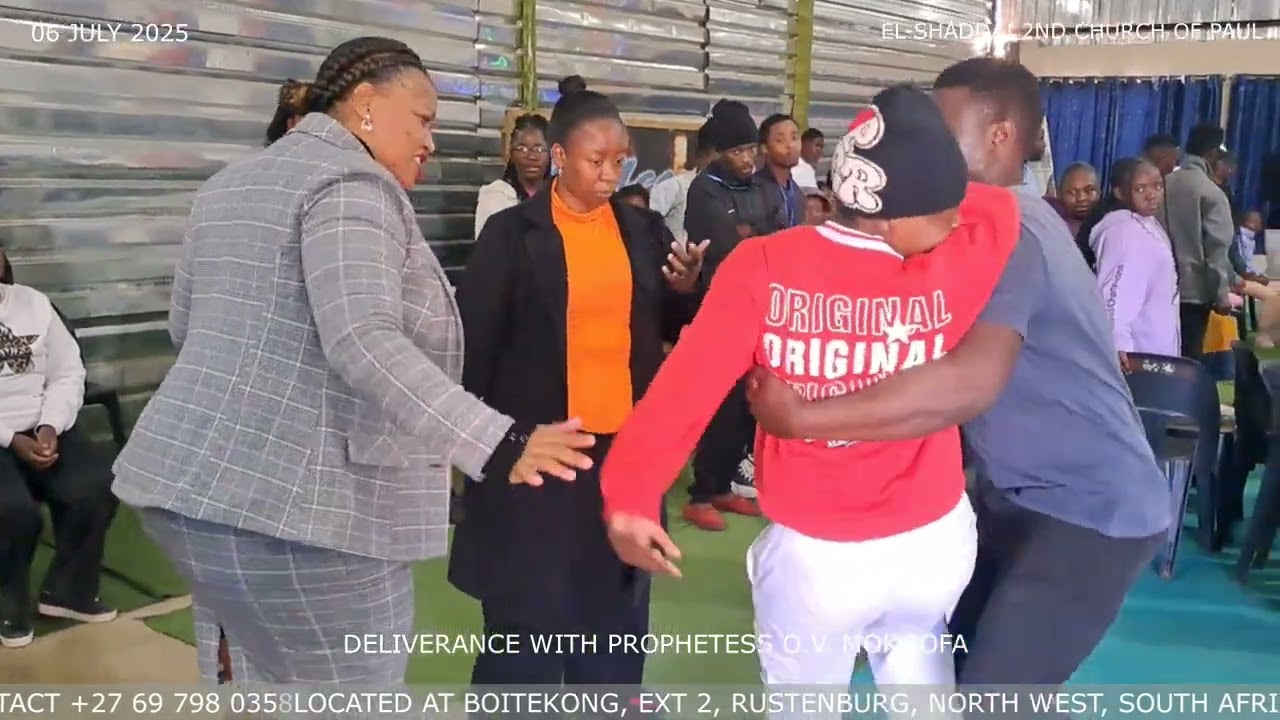 WATCH THIS DELIVERANCE ADMISTERED BY PROPHETESS O.V. MOKGOFA 
