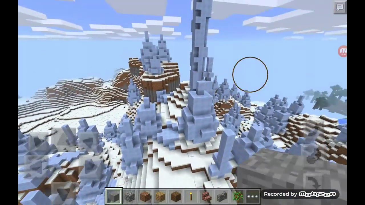 Minecraft pe 0.14.0 top  5 RARE SEED