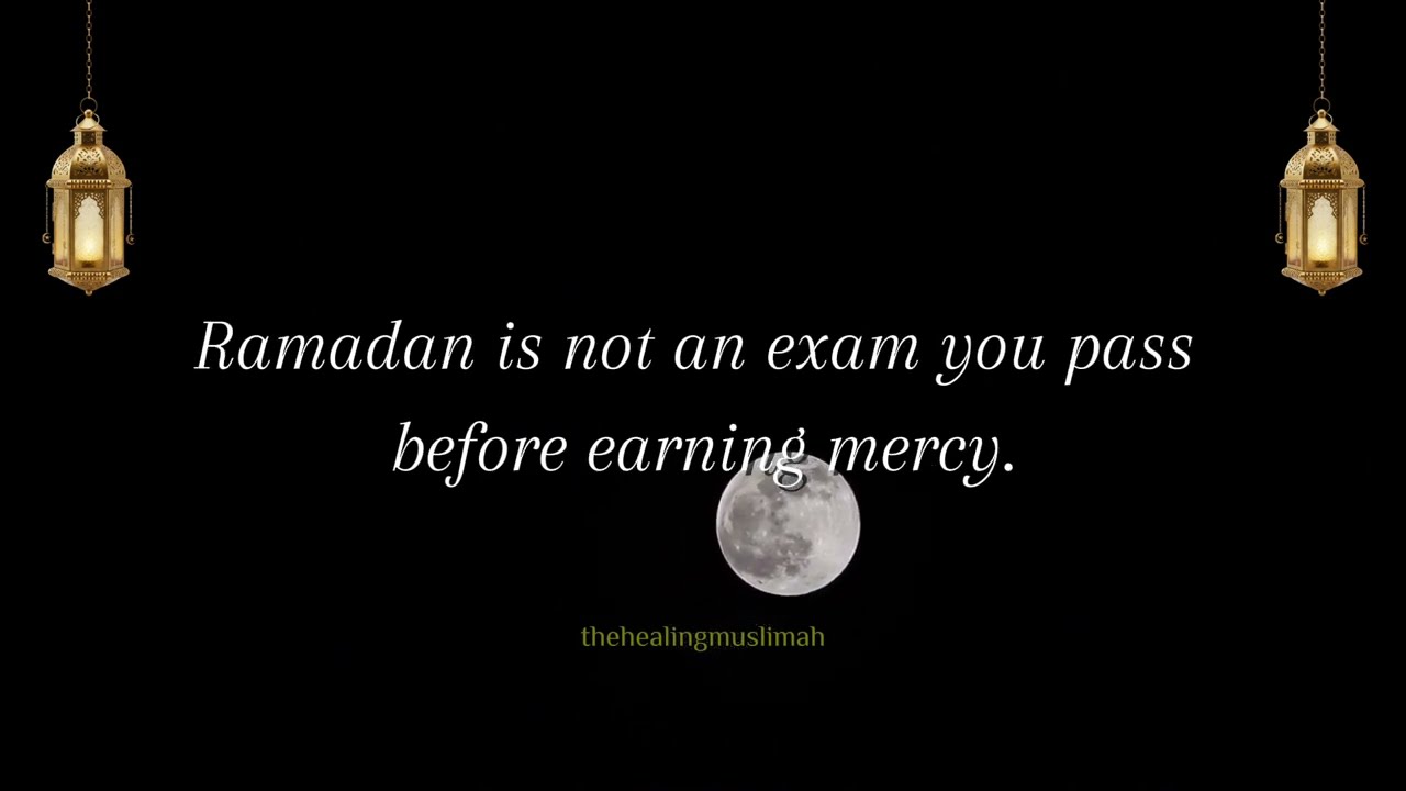 Why Ramadan Feels Heavy for Some Hearts (And Allah Knows)