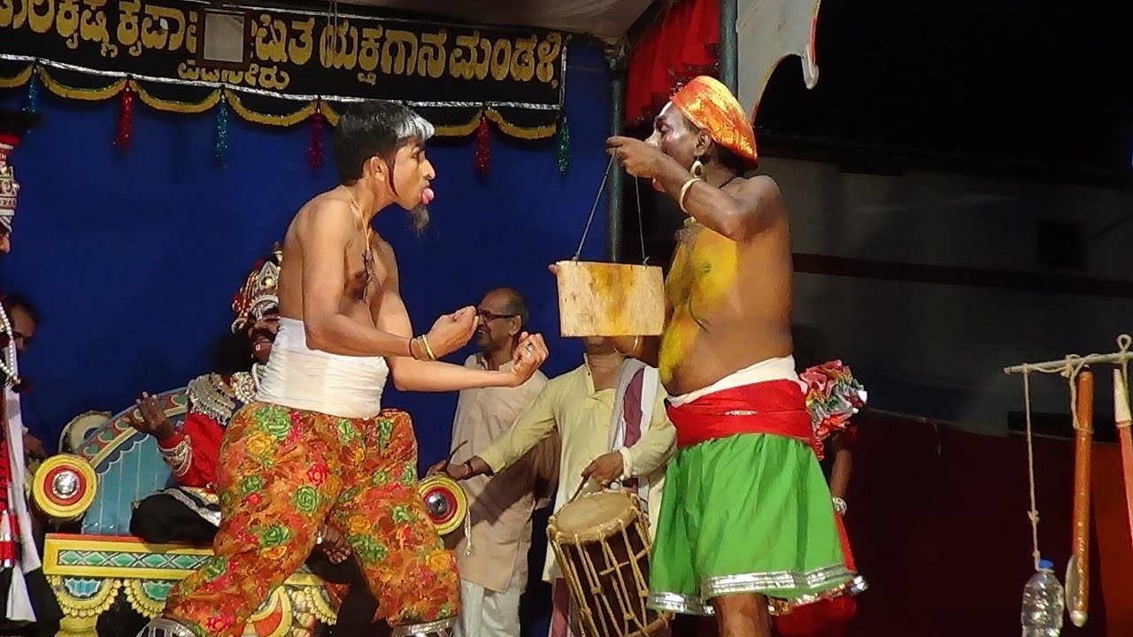 Yakshagana -- Kamsa vivaha - 4 - Hasya