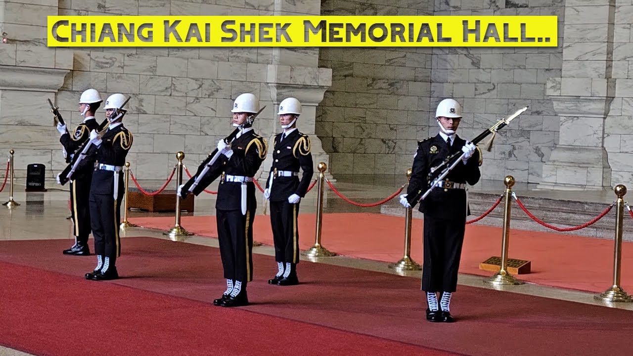 2024 Taipei Chiang Kai Shek Memorial Hall Changing of Guard 中正紀念堂
