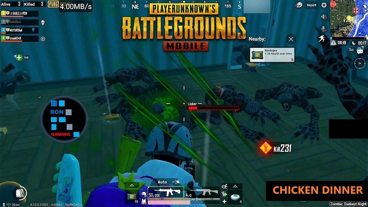 [Hindi] PUBG MOBILE | INSANE ZOMBIE DARKEST NIGHT MODE AMAZING SURVIVAL MATCH