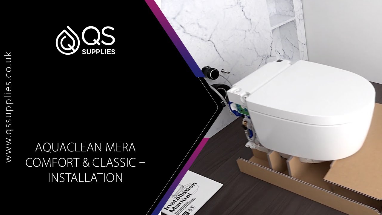 Geberit AquaClean Mera Comfort and Classic – Installation