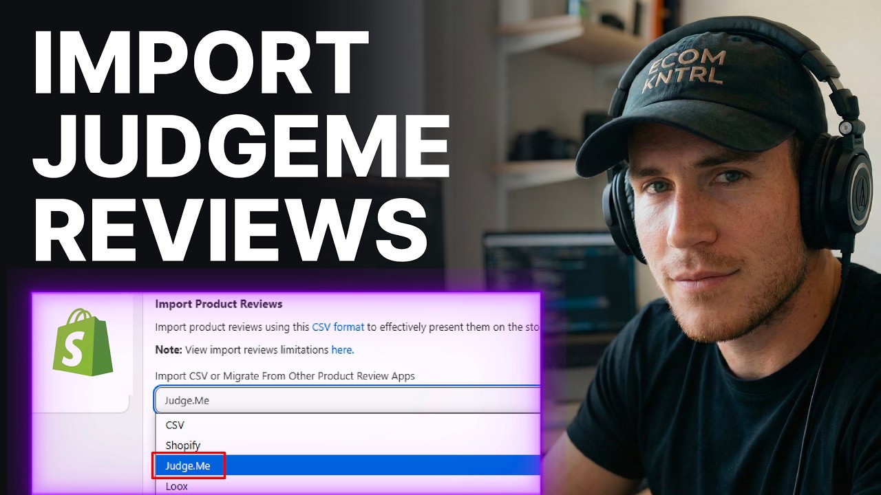 How To Import Reviews On Shopify With Judge.me (2026) | Product Reviews