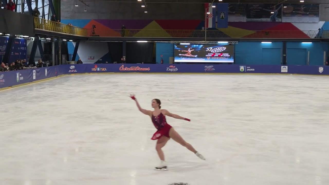 Sofia SAMODELKINA free skate @ Golden Spin of Zagreb 2025