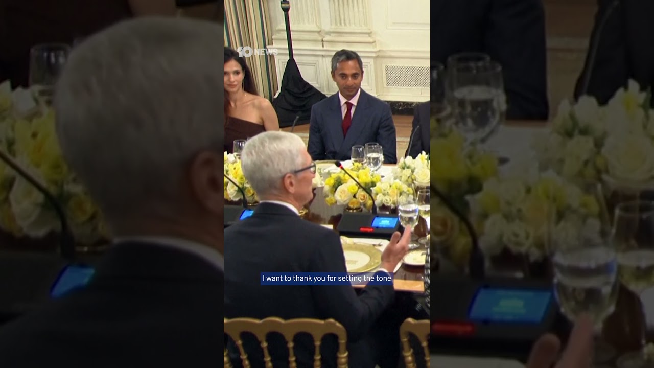 Trump Hosts Tech CEOs From Meta, Apple, Microsoft, Google And OpenAI At White House | 10 News