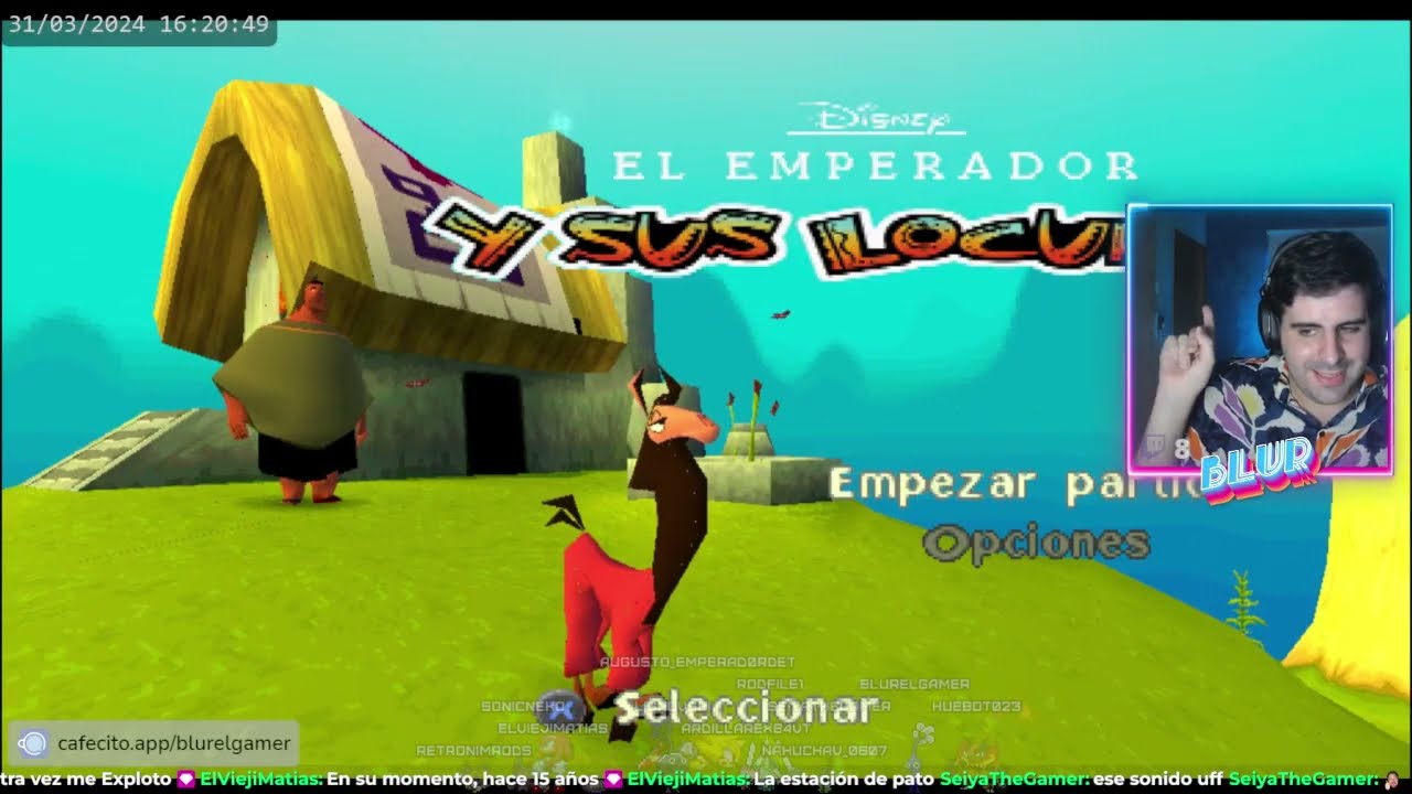 LAS LOCURAS DEL EMPERADOR (PS1) | Directo #3 [31/3/24] FINAL
