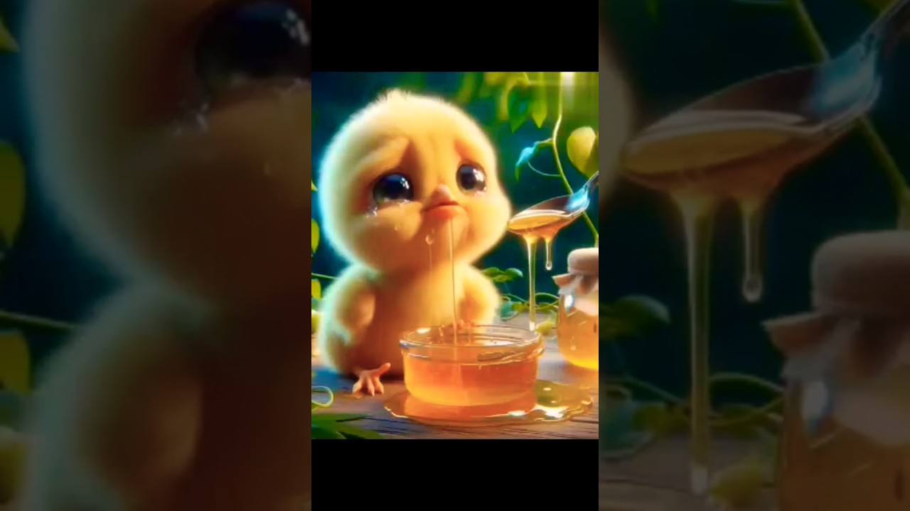 Finding Sweetness in Sorrow🐣#funny #ai #cartoon #animation #story #shorts #kids #animals #chicken