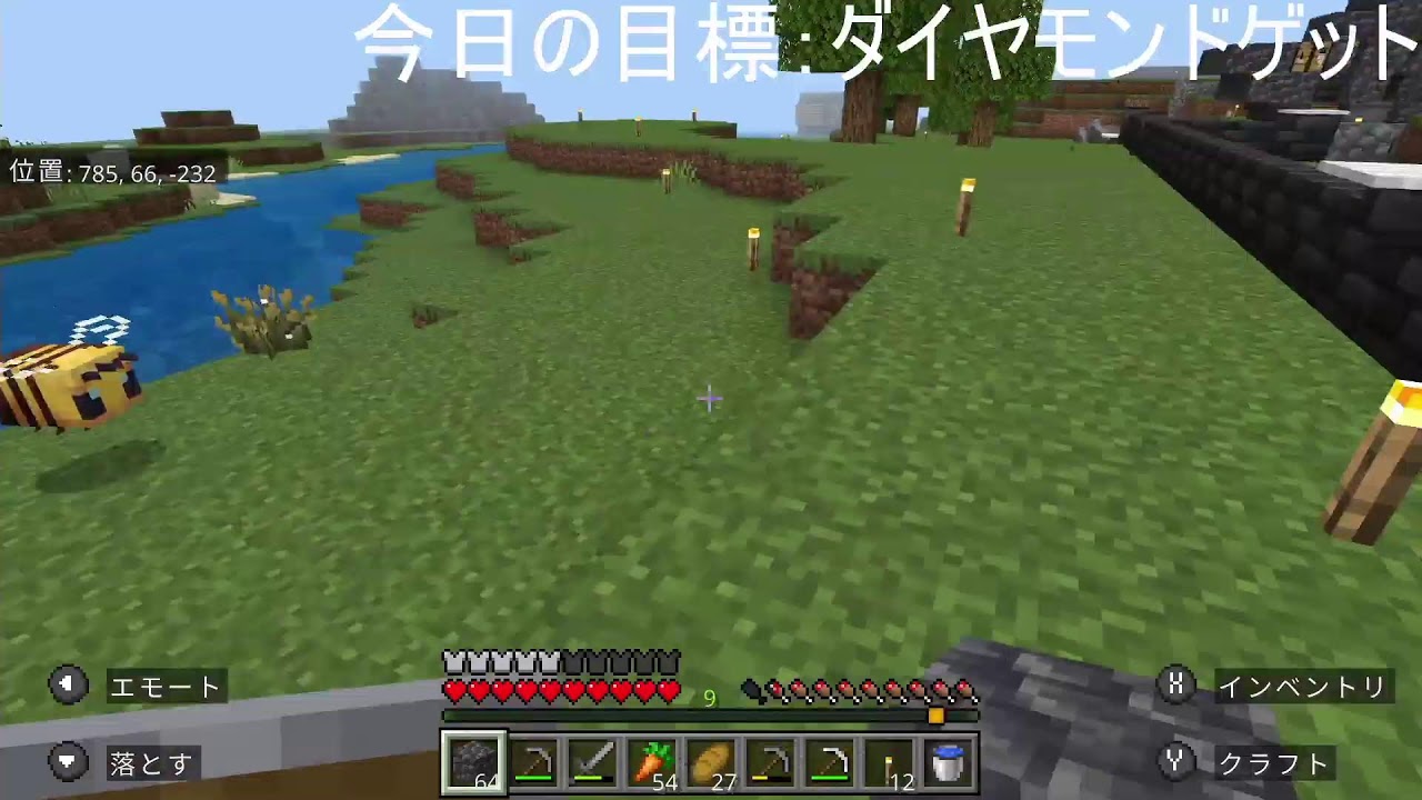 兄弟でのんびりマインクラフト