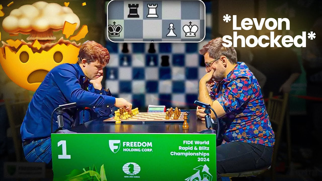 Magnus Carlsen's exchange sacrifice will blow your mind | Carlsen vs Aronian | World Blitz 2024