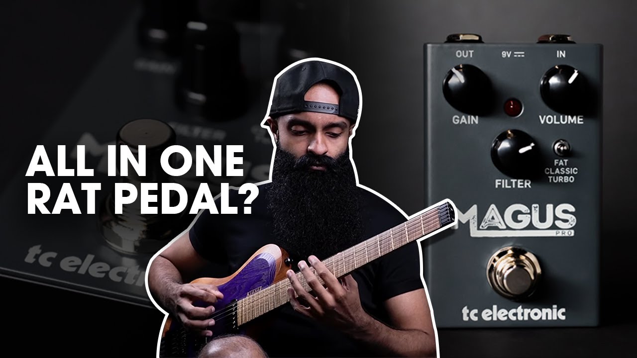 ВСЁ В ОДНОМ ДОСТУПНОМ ПЛАТЕ? Демонстрация педали дисторшна TC Electronic Magus Pro High Gain