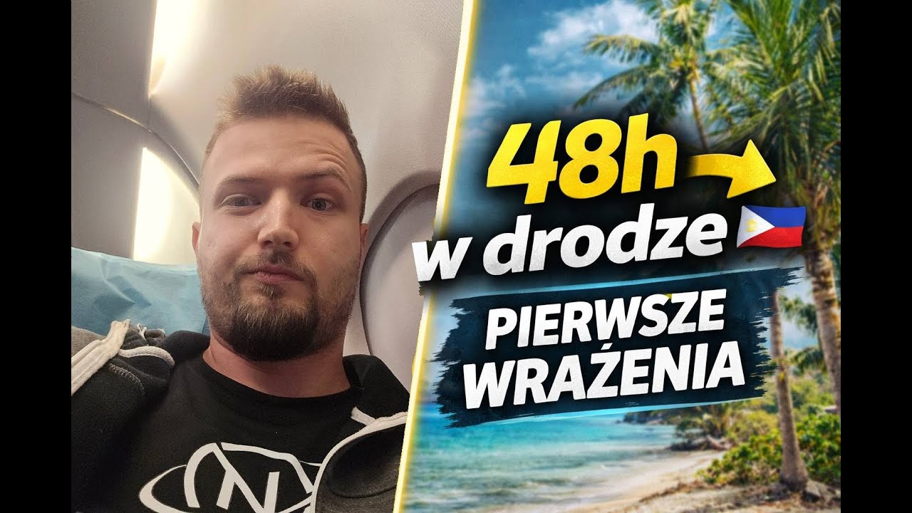Poleciałem na Filipiny 🇵🇭 | Cała podróż z Polski i pierwsze zderzenie z rzeczywistością