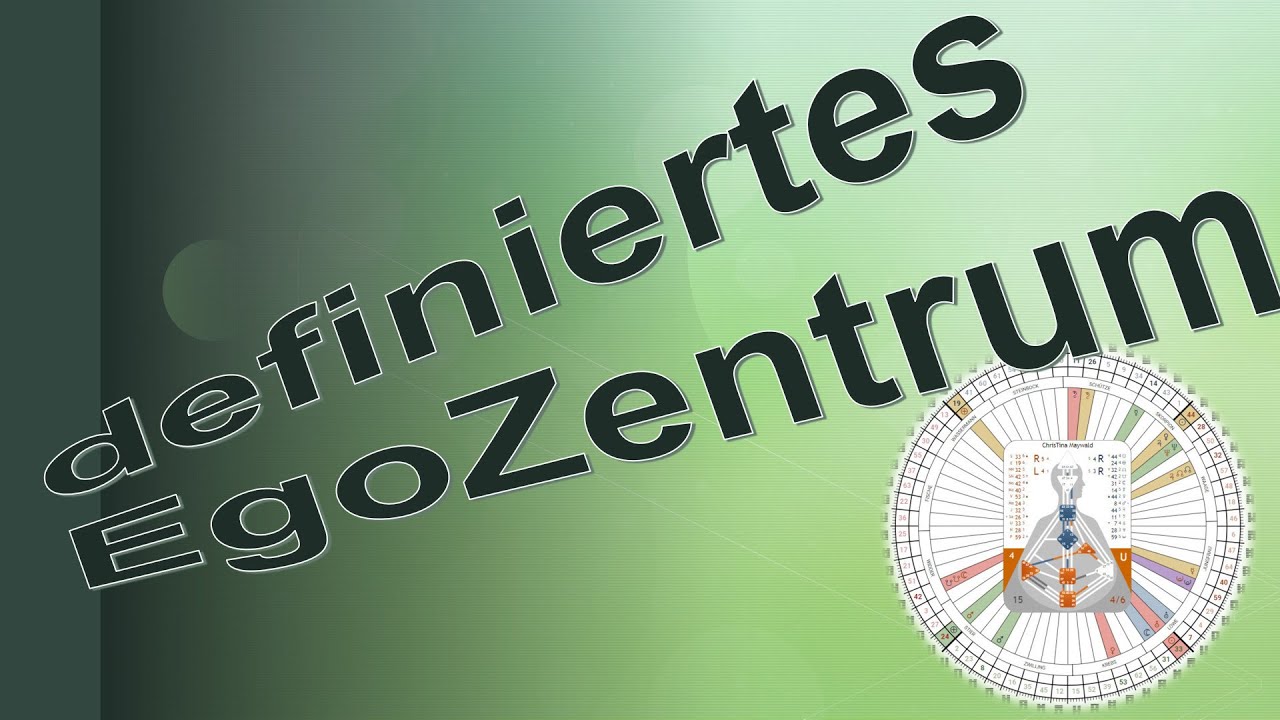 Human Design - wenn dein definiertes EgoZentrum andere Menschen nachhaltig triggert