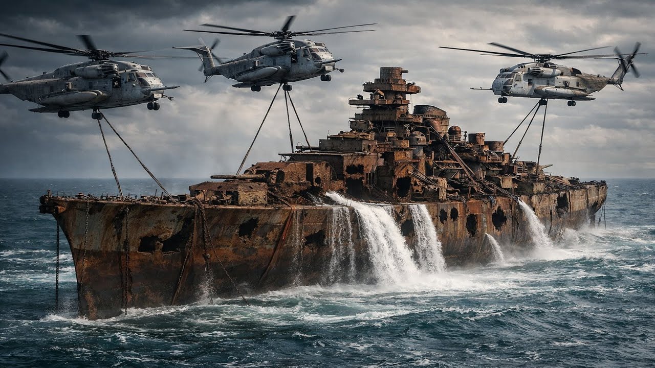 Legendary Salvage — Restoring the Battleship Bismarck from the Ocean Depths