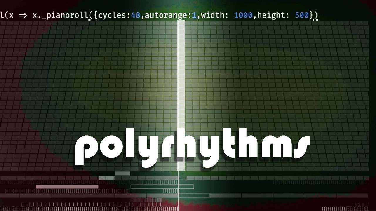 i heard you like polyrhythms, in Strudel