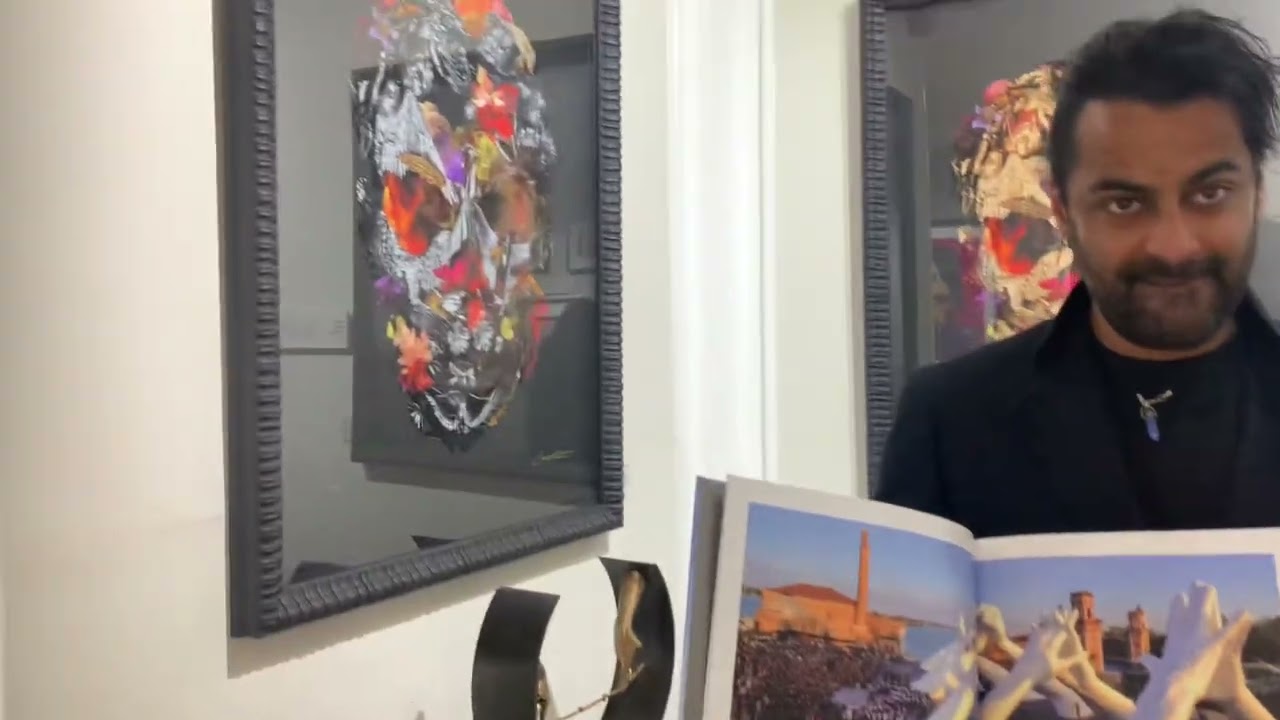 Castle Fine Art Gallery in Stratford on Avon, England. Art by Depp, Dylan, & more