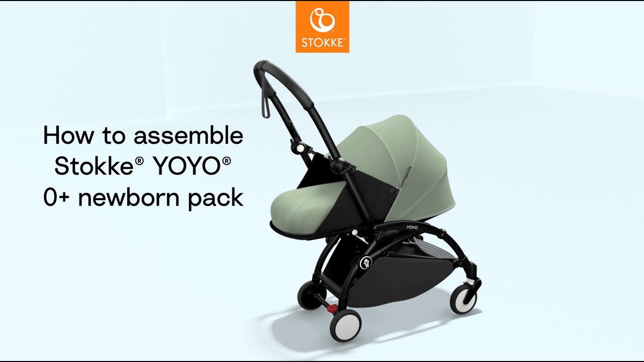 【STOKKE】 YOYO3 0+ 初生嬰兒套件安裝教學 | YOYO3 0+ Assembly