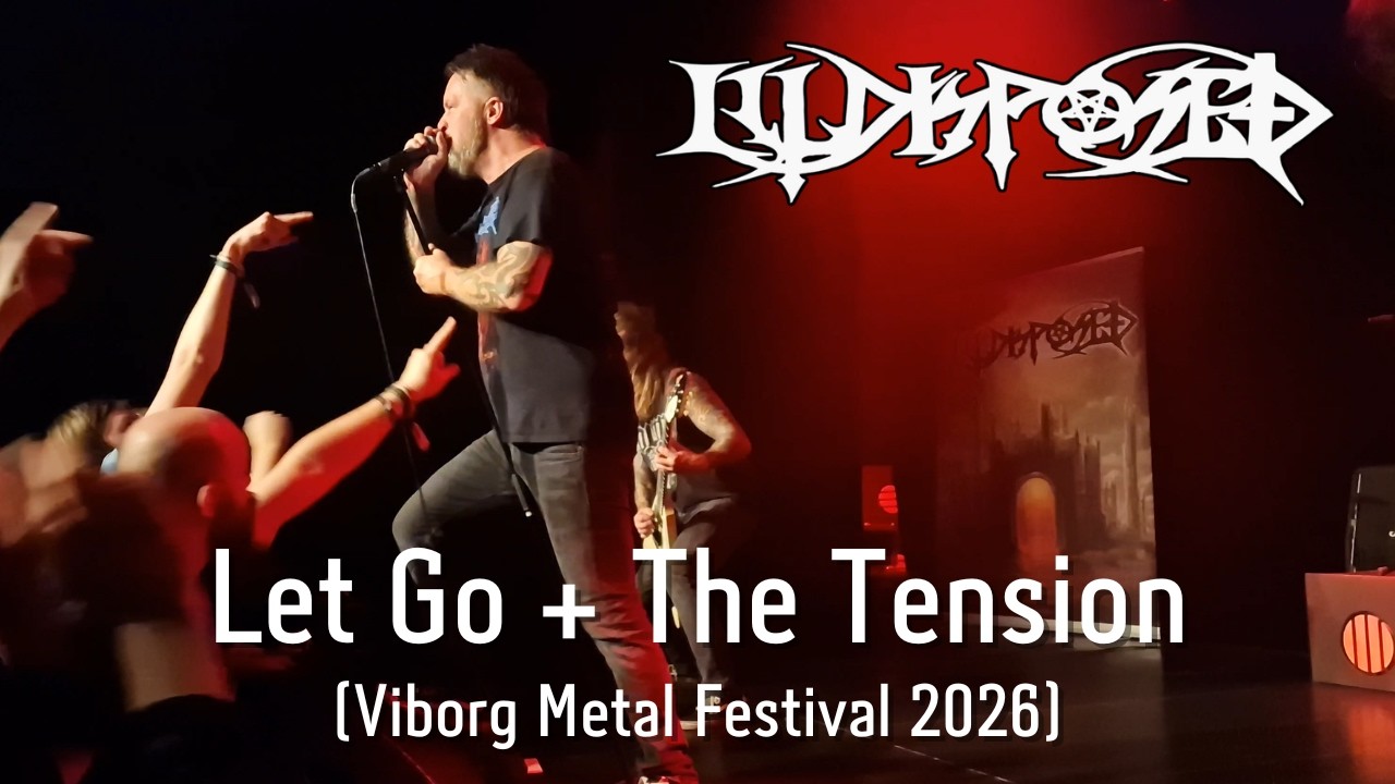 ILLDISPOSED - Let Go + The Tension (Viborg Metal Festival 2026, Denmark)