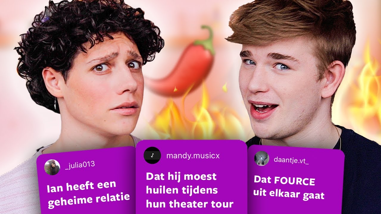IAN over RELATIE & HUILEN TIJDENS OPTREDENS 😳😜 | 