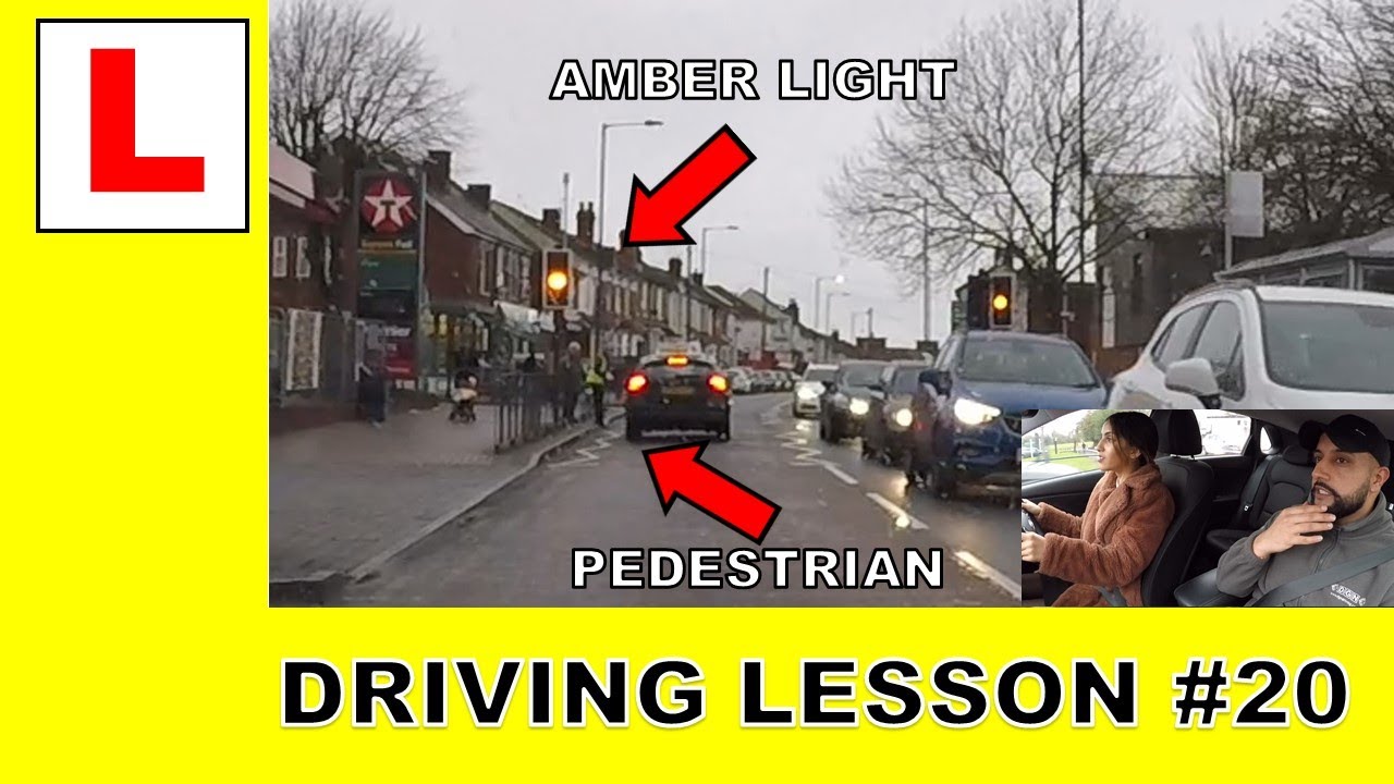 Whose Fault...The Learner Drivers or Pedestrians? | Pedestrian Crossings - Driving Lesson #20