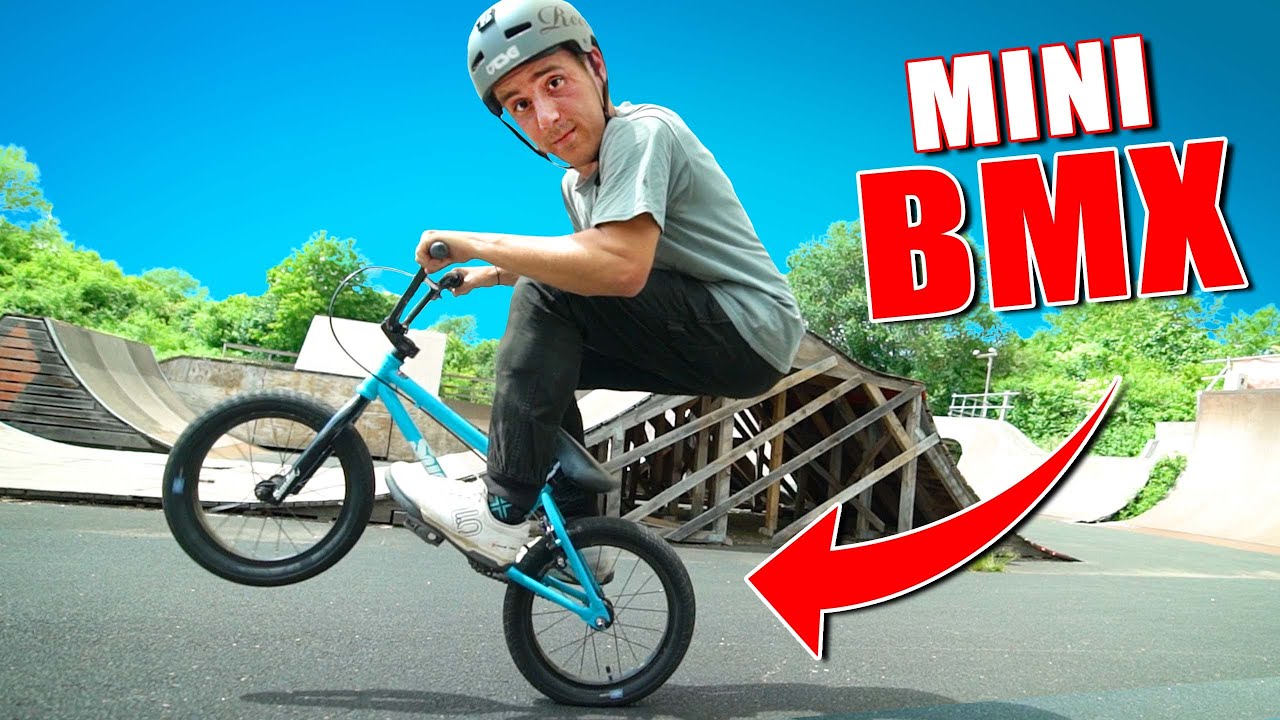 MINI BMX CHALLEGE! 😂 + 1. SPONSOR!