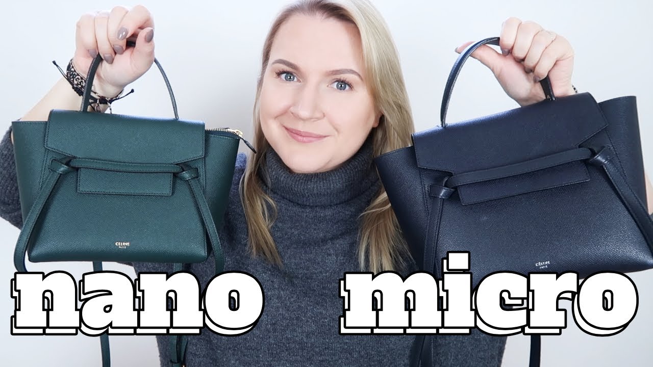 CELINE *СУМКА НА ПОЯС* 😍NANO против MICRO | обзор размеров, modshots, что подходит...