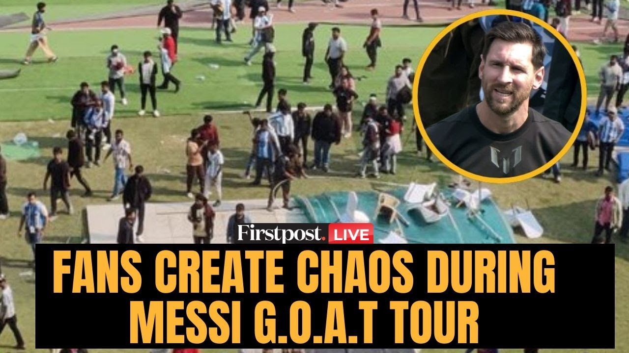 Messi Visit India LIVE: Chaos Erupts At Salt Lake Stadium As Messi Leaves Kolkata Ground