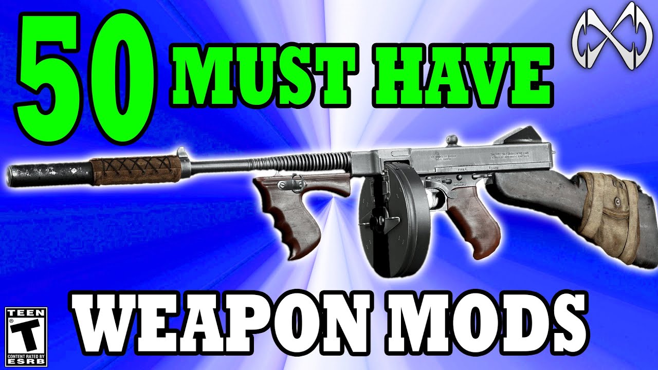 50 MUST HAVE Weapon Mods for Fallout 4